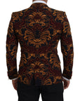 Dolce & Gabbana Elegant Multicolor Wool Blend Blazer