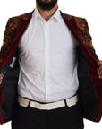 Dolce & Gabbana Elegant Multicolor Wool Blend Blazer