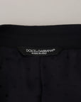 Dolce & Gabbana Elegant Dark Blue Single Breasted Blazer