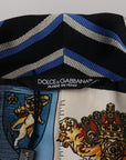 Dolce & Gabbana Elegant Striped Silk Blend Robe