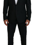 Dolce & Gabbana Black Martini Slim Fit Designer Suit
