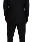 Dolce & Gabbana Black Martini Slim Fit Designer Suit