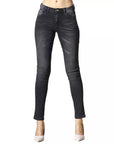 Yes Zee Black Cotton Women's Jeans