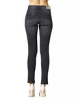 Yes Zee Black Cotton Women's Jeans