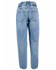 Yes Zee Blue Cotton Women Jeans