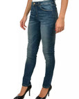Yes Zee Blue Cotton Women's Jean