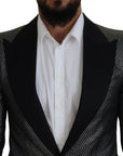 Dolce & Gabbana Elegant Jacquard Single Breasted Blazer