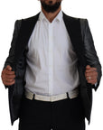 Dolce & Gabbana Elegant Jacquard Single Breasted Blazer
