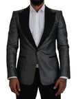 Dolce & Gabbana Elegant Jacquard Single Breasted Blazer