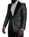 Dolce & Gabbana Elegant Jacquard Single Breasted Blazer