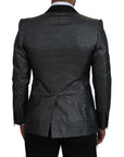Dolce & Gabbana Elegant Jacquard Single Breasted Blazer