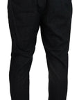 Dolce & Gabbana Elegant Tapered Blue Denim Pants