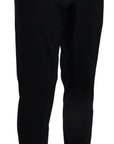 Dolce & Gabbana Elegant Slim Fit Dress Pants in Blue