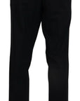 Dolce & Gabbana Elegant Slim Fit Wool Blend Trousers