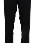 Dolce & Gabbana Elegant Slim Fit Wool Blend Trousers