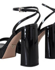 Prada Elevate Your Elegance with Glossy Black Heels
