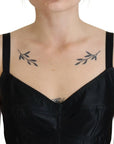 Dolce & Gabbana Elegant Black Sheath A-Line Mini Dress