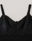 Dolce & Gabbana Elegant Black Sheath A-Line Mini Dress
