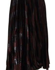 Dolce & Gabbana Elegant High Waist A-Line Maxi Skirt