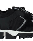 Dolce & Gabbana Chic Sorrento Slip-On Sneakers in Monochrome