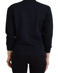 Philippe Model Chic Black Printed Cotton Sweater