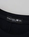 Philippe Model Chic Black Printed Cotton Sweater