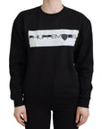 Philippe Model Chic Black Printed Cotton Sweater
