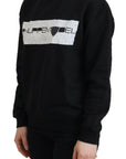 Philippe Model Chic Black Printed Cotton Sweater