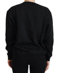 Philippe Model Chic Black Printed Cotton Sweater