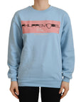Philippe Model Elegant Light Blue Long Sleeve Sweater