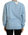 Philippe Model Elegant Light Blue Long Sleeve Sweater