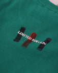 Philippe Model Chic Green Printed Long Sleeve Sweater