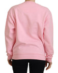 Philippe Model Elegant Pink Long Sleeve Pullover Sweater