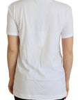 Dolce & Gabbana Elegant White Crewneck Cotton T-Shirt