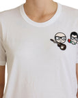 Dolce & Gabbana Elegant White Crewneck Cotton T-Shirt