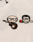Dolce & Gabbana Elegant White Crewneck Cotton T-Shirt