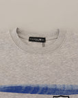 Philippe Model Elegant Gray Printed Cotton Sweater