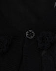 Dolce & Gabbana Elegant Black Floral Lace Cardigan Sweater