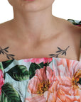 Dolce & Gabbana Elegant Floral Print Sleeveless Tank Top