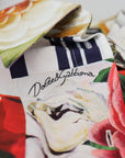 Dolce & Gabbana Elegant Floral Cotton Long Sleeve Top