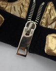 Dolce & Gabbana Elegant Cropped Top with Front Zipper