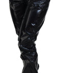 Dolce & Gabbana Chic High Waist Skinny Pants - Elegance Reimagined