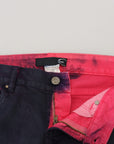 Just Cavalli Sleek Black Low Waist Denim Pants