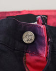 Just Cavalli Sleek Black Low Waist Denim Pants