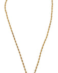 Dolce & Gabbana Elegant Gold Charm Chain Necklace