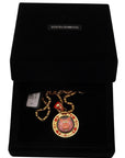 Dolce & Gabbana Elegant Gold Charm Chain Necklace