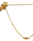 Dolce & Gabbana Elegant Gold-Toned Silver Brooch Pin