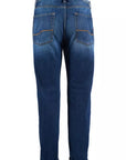 Yes Zee Blue Cotton Men Jeans