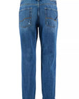 Yes Zee Blue Cotton Men Jeans