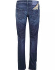 Jacob Cohen Elegant Light Blue Stretch Jeans